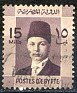 Egypt - 1937 - Personajes - 15 Mills - Violeta - Egipto, Farouk - Scott 214 - King Farouk - 0